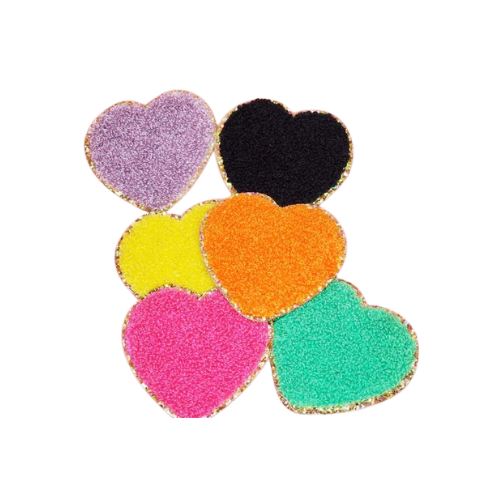 Heart Chenille Patch