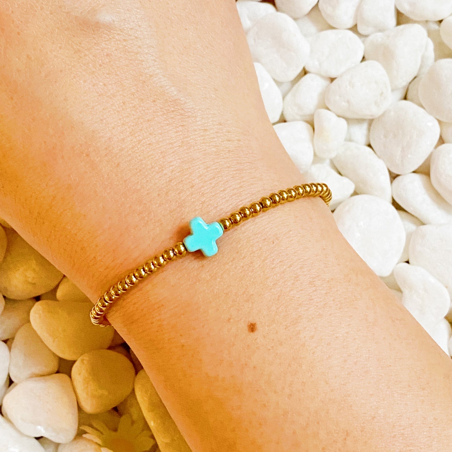 So Very Blessed Cross Bracelet by Ellisonyoung.com