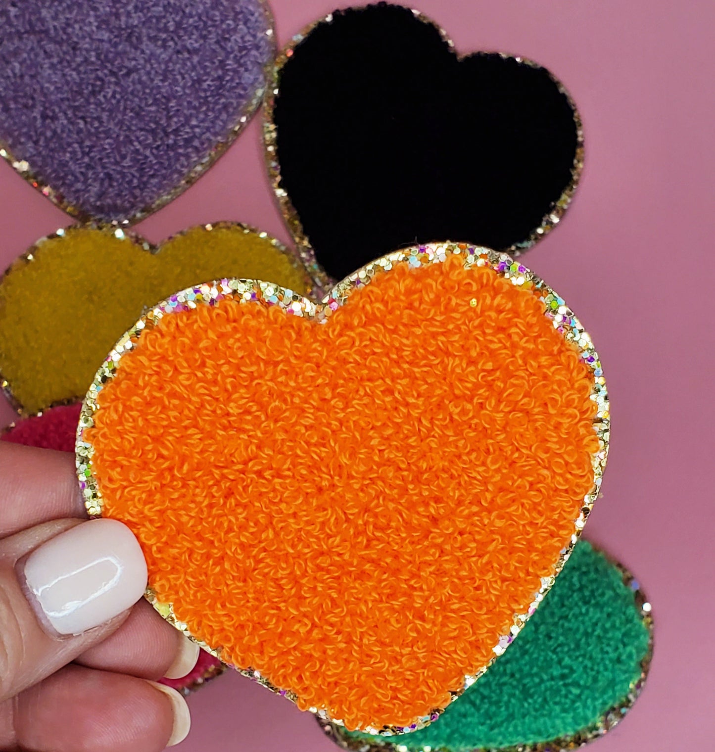 Heart Chenille Patch