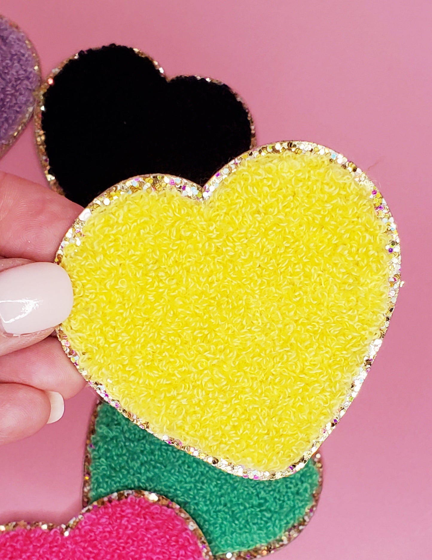 Heart Chenille Patch