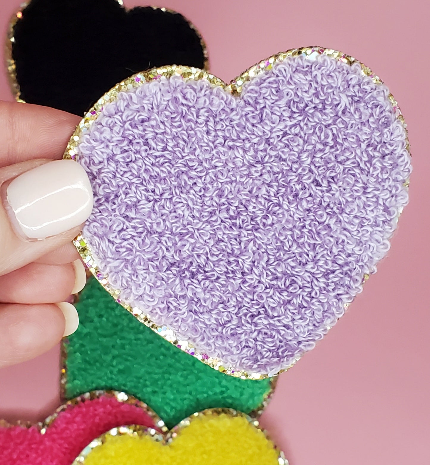 Heart Chenille Patch