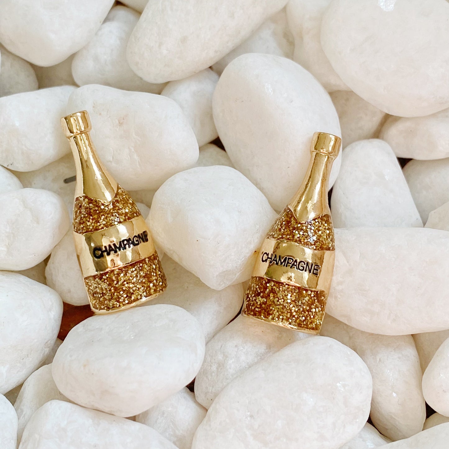 Pop The Shimmer Stud Earrings by Ellisonyoung.com