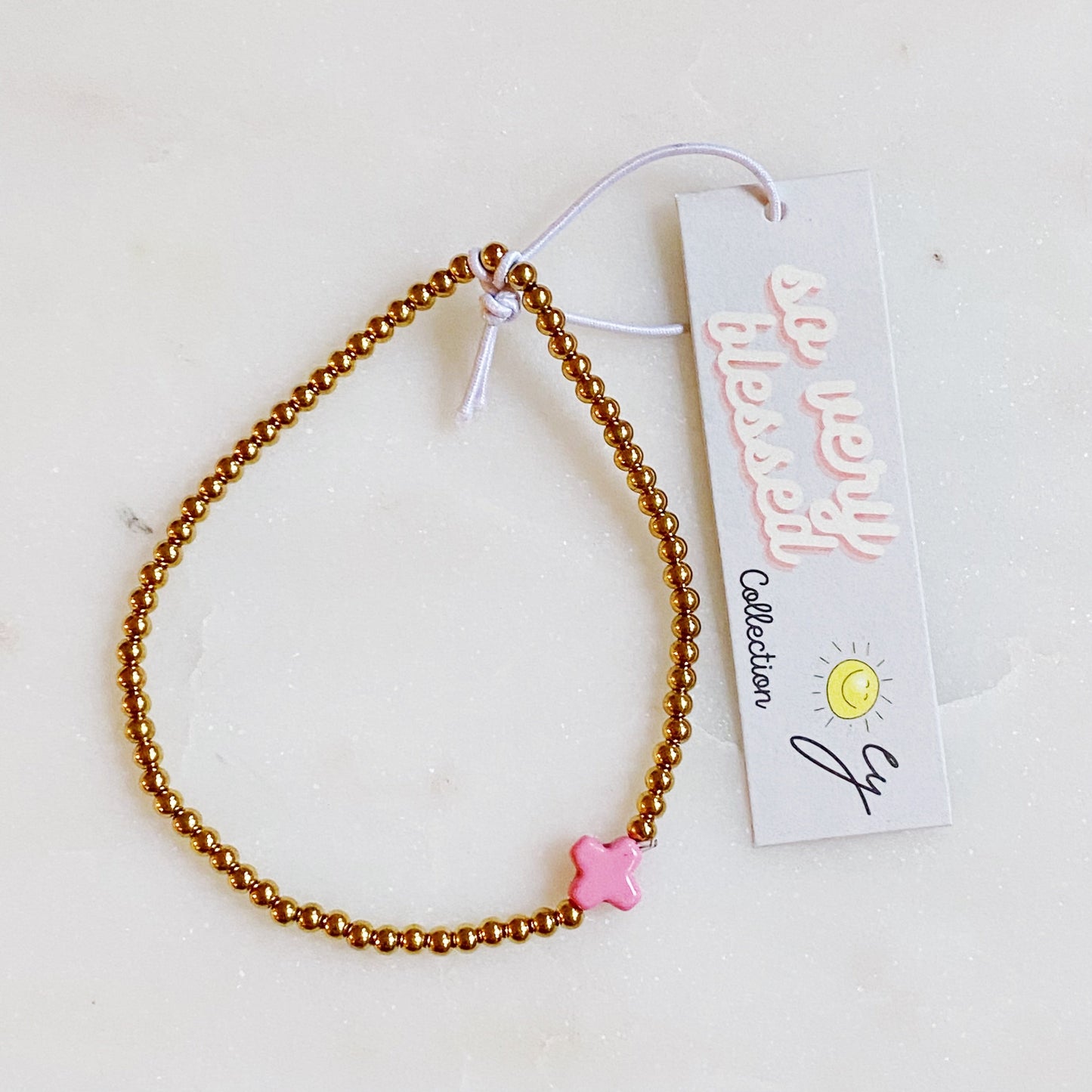 So Very Blessed Cross Bracelet by Ellisonyoung.com