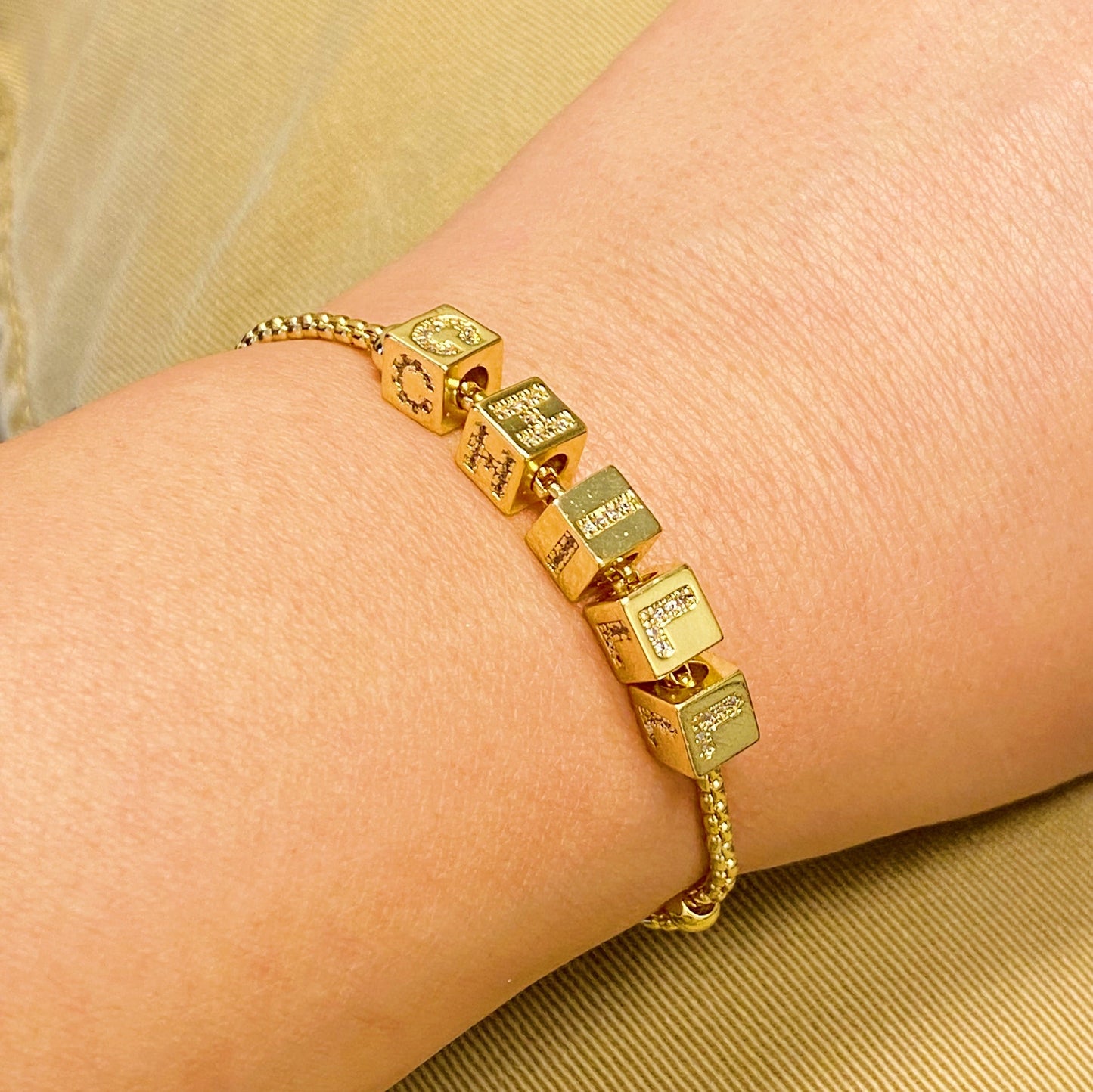 Roll The Dice Charm Bracelet by Ellisonyoung.com