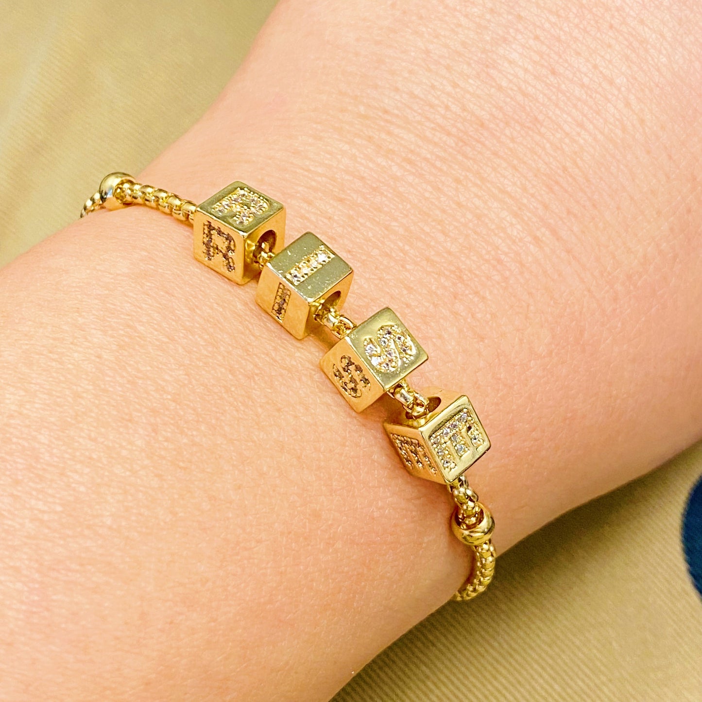 Roll The Dice Charm Bracelet by Ellisonyoung.com