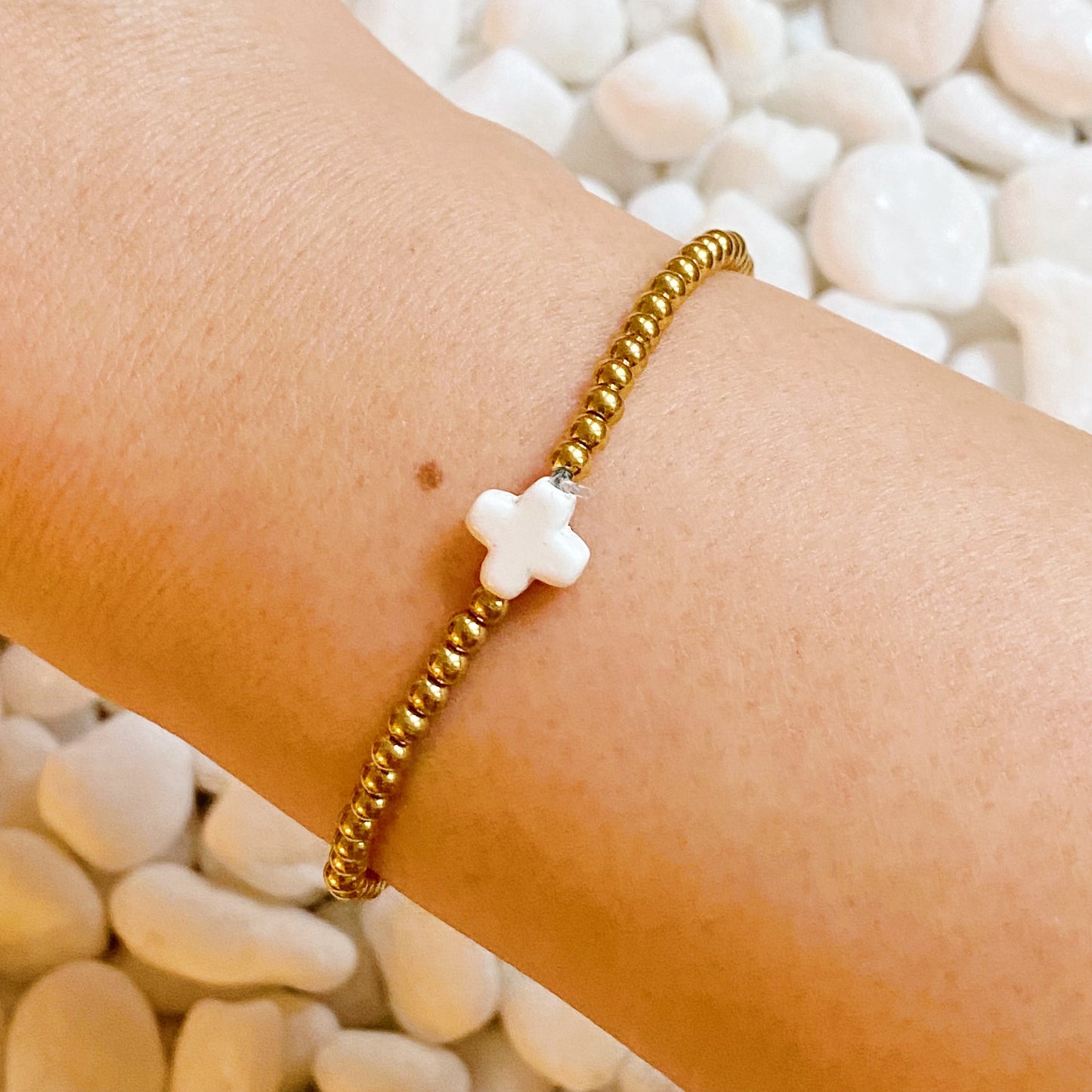So Very Blessed Cross Bracelet by Ellisonyoung.com