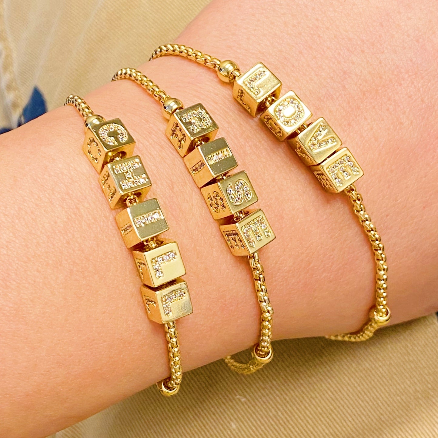 Roll The Dice Charm Bracelet by Ellisonyoung.com