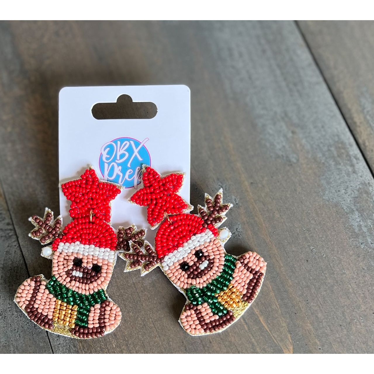 Little Reindeer Seed Beaded Christmas