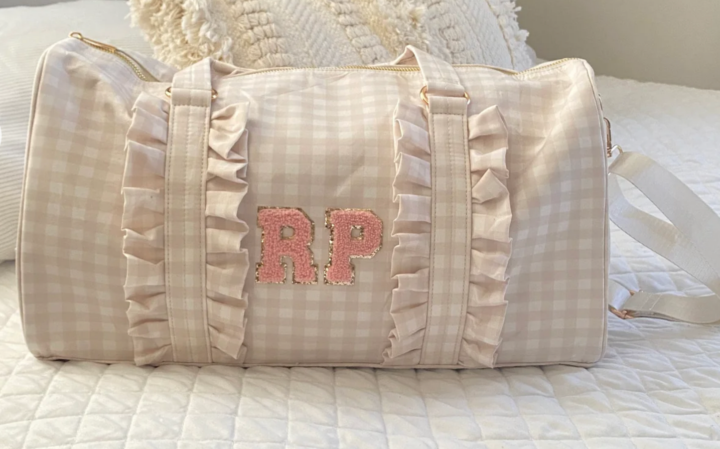 Love Shack Ruffle Duffel (50% OFF RN)